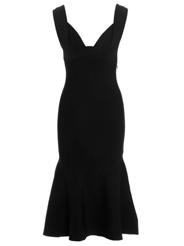 Stretch Knit Midi Dress - Roland Mouret - Modalova