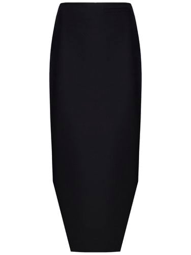 Wool And Mohair Asymmetric Skirt - Givenchy - Modalova