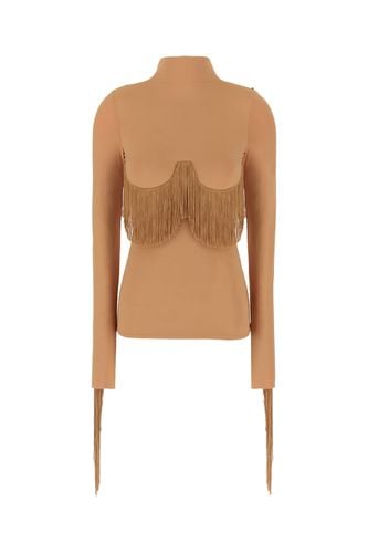 SportMax Camel Stretch Nylon Top - SportMax - Modalova