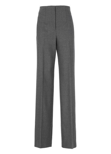 Virgin Wool Palazzo Trousers - Alberta Ferretti - Modalova