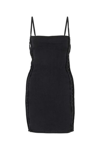 Black Stretch Denim Mini Dress - Y/Project - Modalova