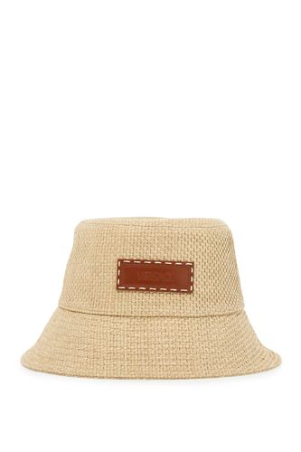Versace Raffia Bucket Hat For - Versace - Modalova