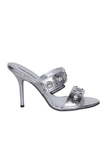 Dsquared2 Gothic Silver Sandals - Dsquared2 - Modalova