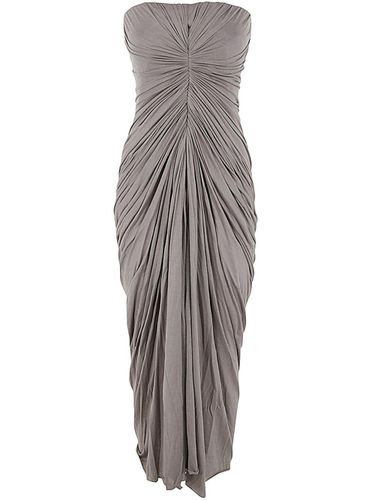 Radiance Ruched Strapless Bustier Dress - Rick Owens - Modalova