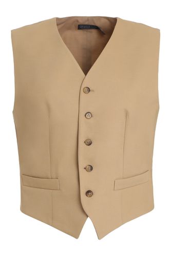 Cotton-wool Blend Vest - Polo Ralph Lauren - Modalova