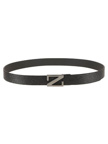 Zegna Rev Z Monogram Buckle Belt - Zegna - Modalova