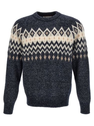 Brunello Cucinelli Jacquard Sweater - Brunello Cucinelli - Modalova