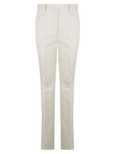 Cotton Moleskin Tailored Leg Trousers - Tom Ford - Modalova