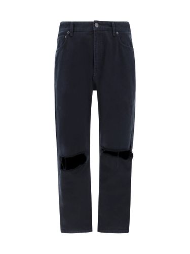 Balenciaga Broken Denim Jeans - Balenciaga - Modalova