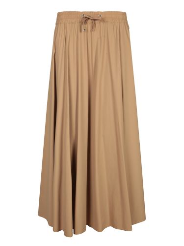 Beige Stretch Nylon Midi Skirt - Herno - Modalova