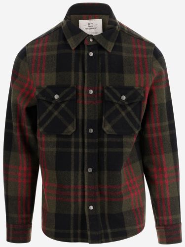 Woolrich Check Pattern Wool Shirt - Woolrich - Modalova