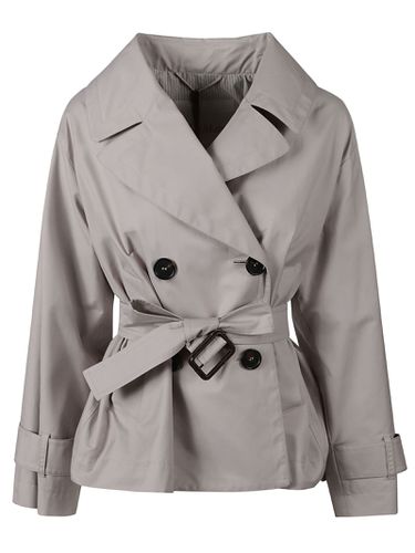 Jtrench Double-breasted Long Coat - Max Mara The Cube - Modalova