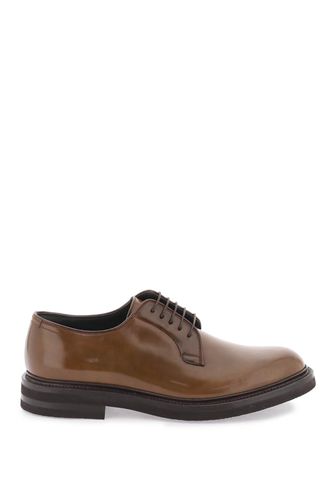 Leather Lace-up Shoes - Brunello Cucinelli - Modalova