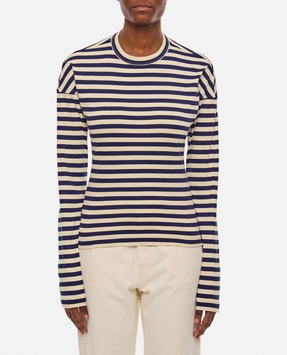 Plan C Striped Long Sleeve T-shirt - Plan C - Modalova