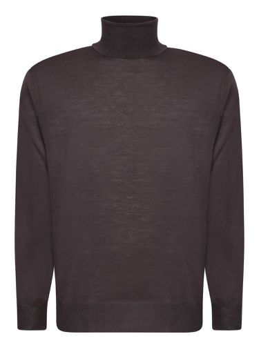 Wool Turtleneck Sweater - Canali - Modalova