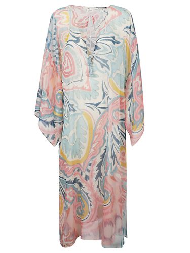 Etro Printed Long Dress - Etro - Modalova