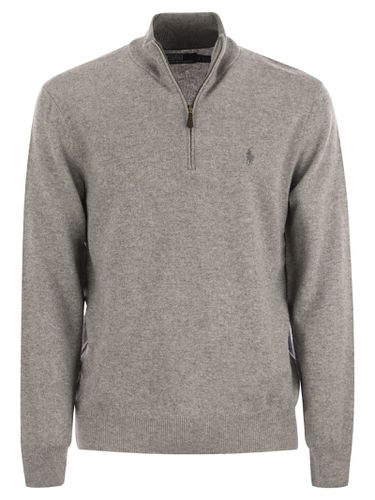 Wool Pullover With Half Zip - Polo Ralph Lauren - Modalova