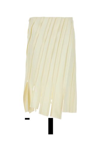 Ivory Stretch Viscose Skirt - Bottega Veneta - Modalova