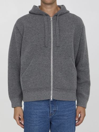 Zip-up Hooded Sweater - Roberto Collina - Modalova