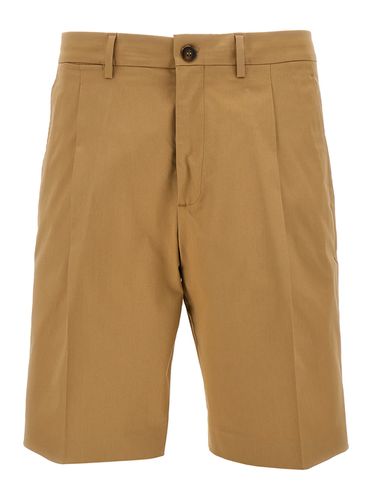 Bermuda Shorts With Stretch Fold In Cotton Blend Man - Golden Goose - Modalova