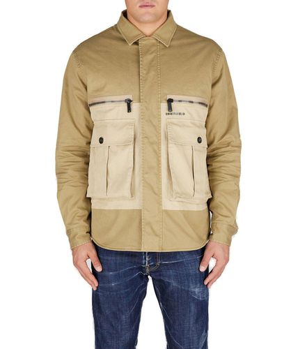 Logo Plaque Flap-pocket Jacket - Dsquared2 - Modalova