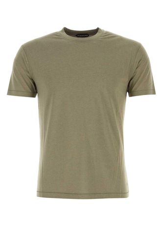 Crewneck Short-sleeved T-shirt - Tom Ford - Modalova