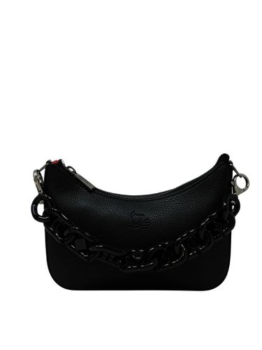 Black Leather Loubila Chain Minibag - Christian Louboutin - Modalova