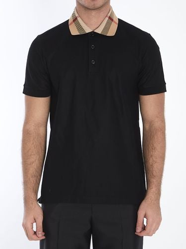 Burberry Cotton Polo Shirt - Burberry - Modalova