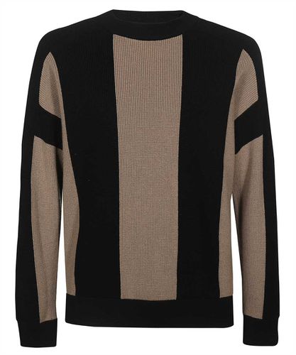 Long Sleeve Crew-neck Sweater - Emporio Armani - Modalova