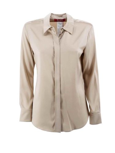 Max Mara Studio Anversa Silk Shirt - Max Mara Studio - Modalova