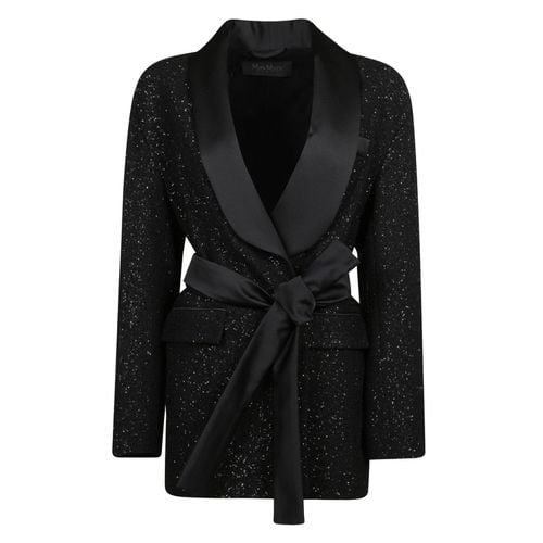 Max Mara Embellished Belted Jacket - Max Mara - Modalova