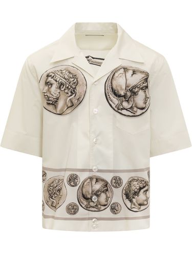 Bowling Shirt With Coin Print - Dolce & Gabbana - Modalova