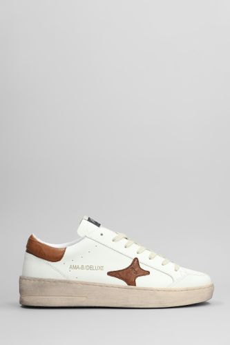 AMA-BRAND Sneakers In White Leather - AMA-BRAND - Modalova