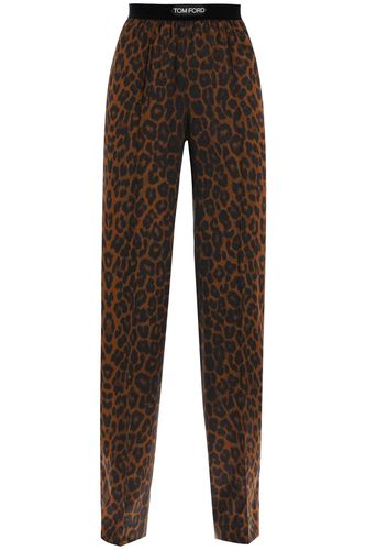 Tom Ford Silk Trousers - Tom Ford - Modalova