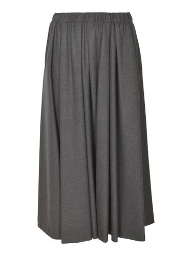 Kiltie Elastic Waist Plain Skirt - Kiltie - Modalova