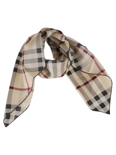 Burberry Check Printed Scarf - Burberry - Modalova