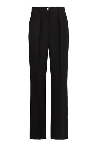 Jersey Trousers Crêpe Trousers - Elisabetta Franchi - Modalova