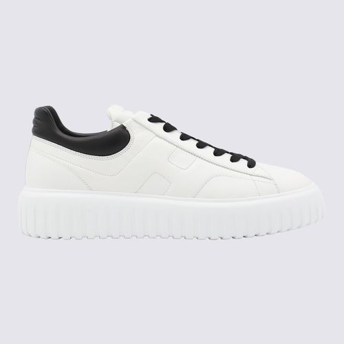 Hogan White Leather Sneakers - Hogan - Modalova