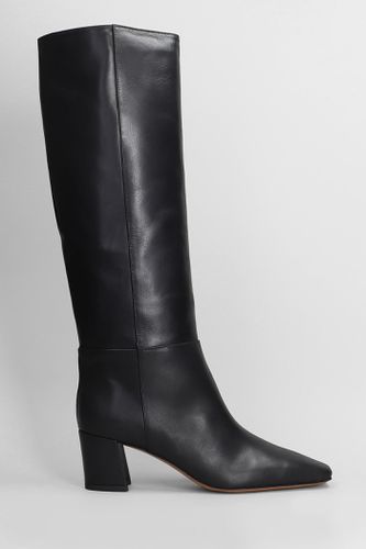 High Heels Boots In Leather - Fabio Rusconi - Modalova