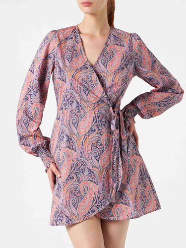 Cotton Short Dress Brilly With Liberty Print Made With Liberty Fabric - MC2 Saint Barth - Modalova