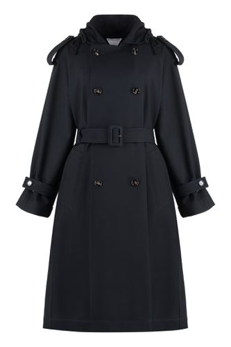 Gabardine Trench Coat - Bottega Veneta - Modalova