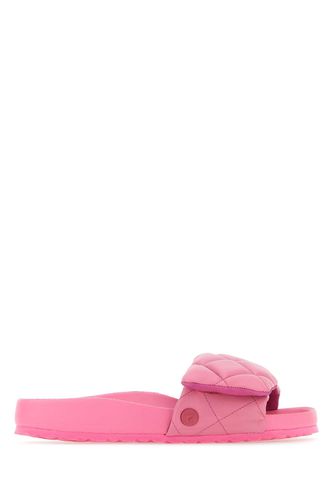 Pink Leather Sylt Padded Slippers - Birkenstock - Modalova