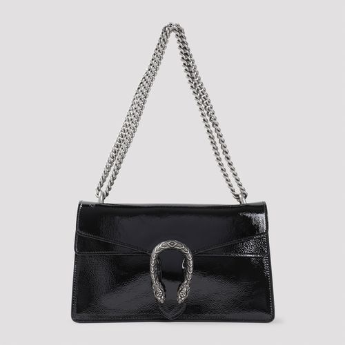 Black Leather Small Dionysus Shoulder Bag - Gucci - Modalova