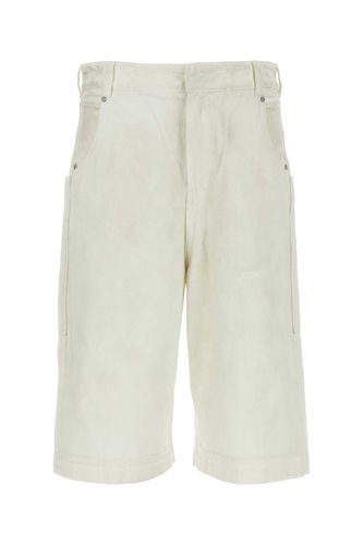 Ivory Denim Bermuda Shorts - Entire Studios - Modalova