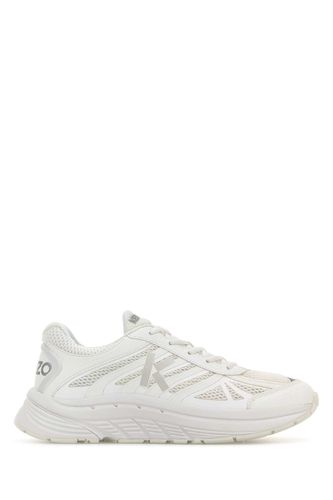 White Polyester Kenzo Pace Sneakers - Kenzo - Modalova