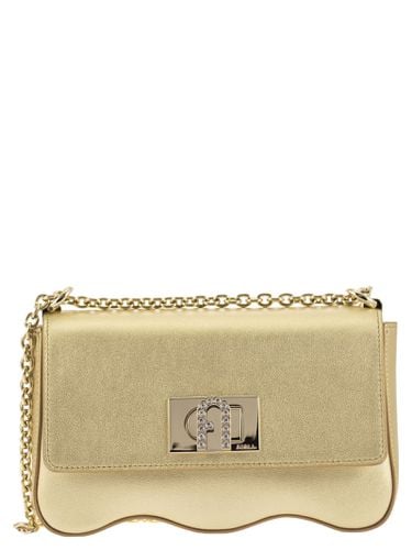 Furla 1927 Gold Calf Leather Bag - Furla - Modalova