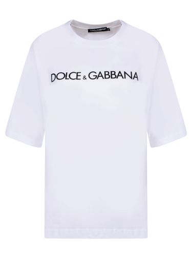 Lettering Logo T-shirt - Dolce & Gabbana - Modalova