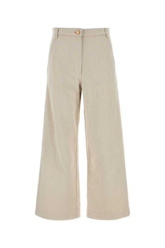 Sand Cotton Blend Sorriso Pant - 'S Max Mara - Modalova