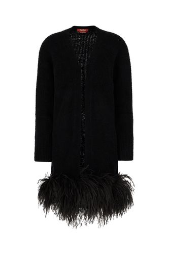 Black Wool Blend Cardigan - Max Mara Studio - Modalova