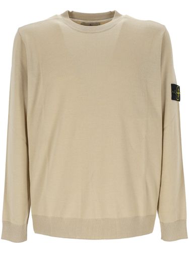 Logo Patch Crewneck Jumper - Stone Island - Modalova